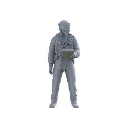 SSMODEL SSPR48200B 1/48 Modern American Pilots With F4 F14 Aircraft