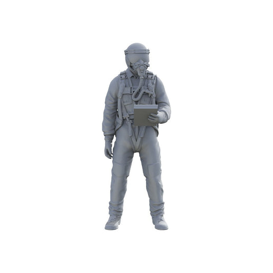 SSMODEL SSPR48200B 1/48 Modern American Pilots With F4 F14 Aircraft