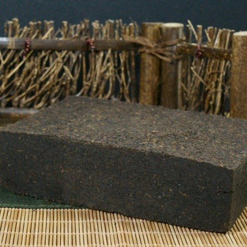 250g Liu Pao Brick Tea Guangxi Aged Liu Bao Tea Black Tea Dark Tea