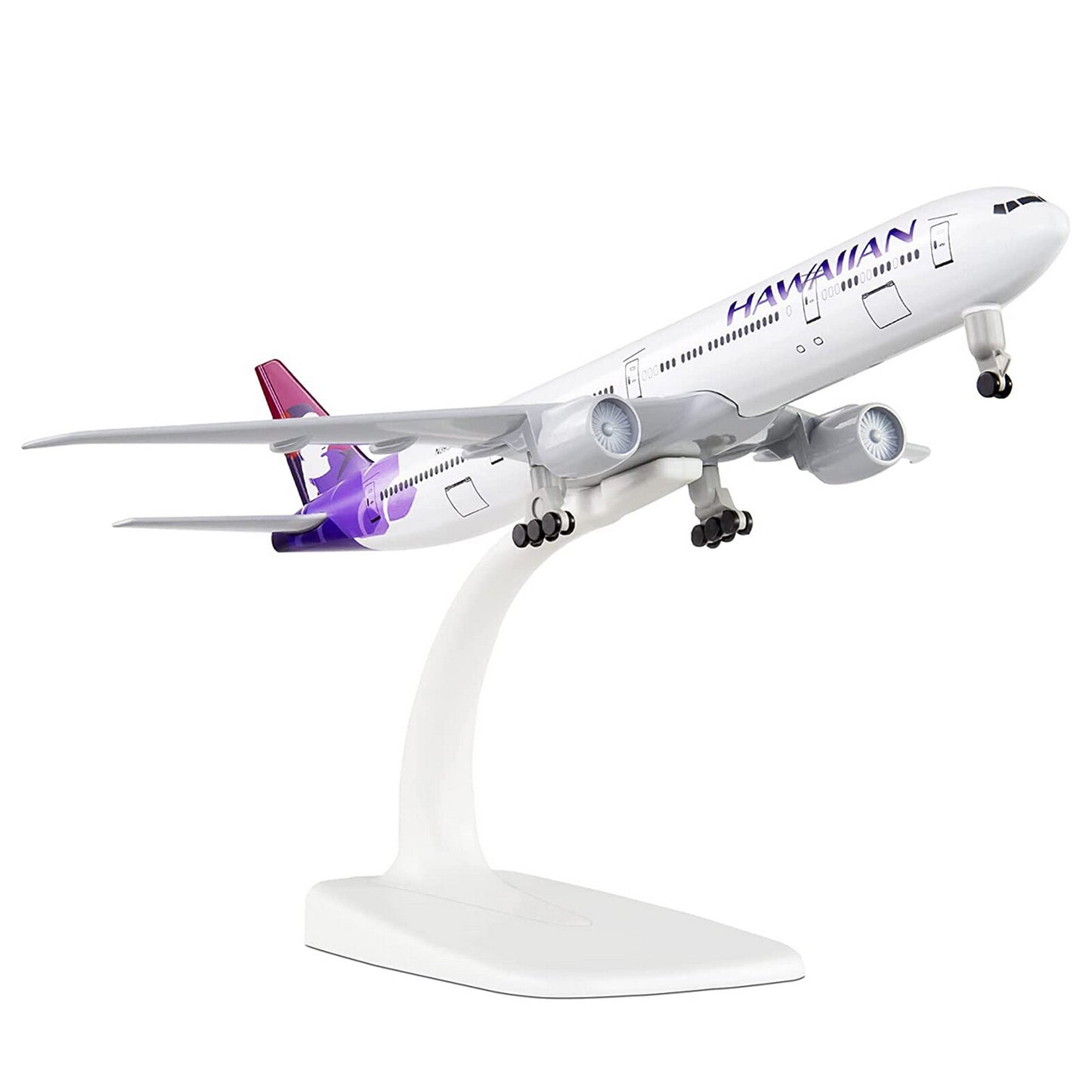 1:300 20cm Hawaii B777 Plane Model Alloy Diecast Airplane Aircraft Ornaments
