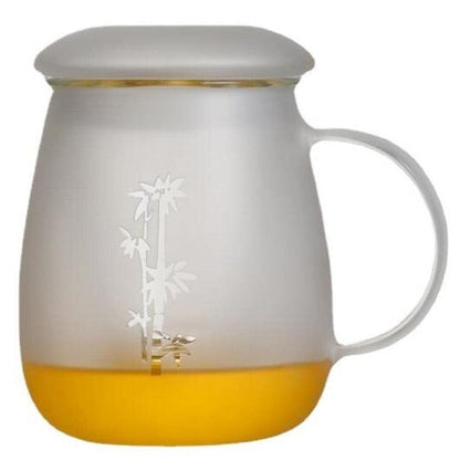 550ml Tea Cup Filter Water Cup Tea Water Separation Tea Mug Office Home Cup