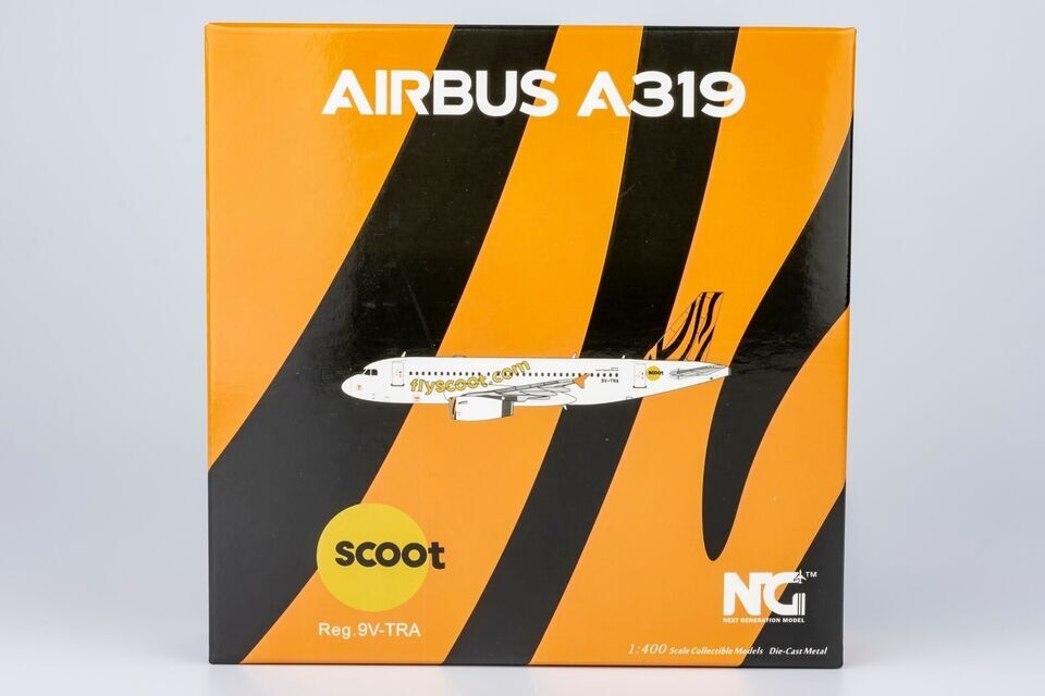 1:400 NG Model Scoot AIRBUS A319 Passenger Airplane Diecast Aircraft Plane Model
