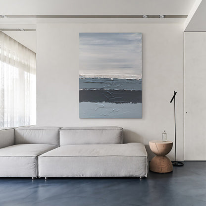 New Arrival Large Thick Oil Painting Abstract Landscape Painting On Canvas