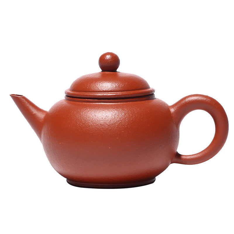 5oz Shuiping Pot Marked Traditional One Infuser Hole Yixing Zisha Zhu Clay Pot