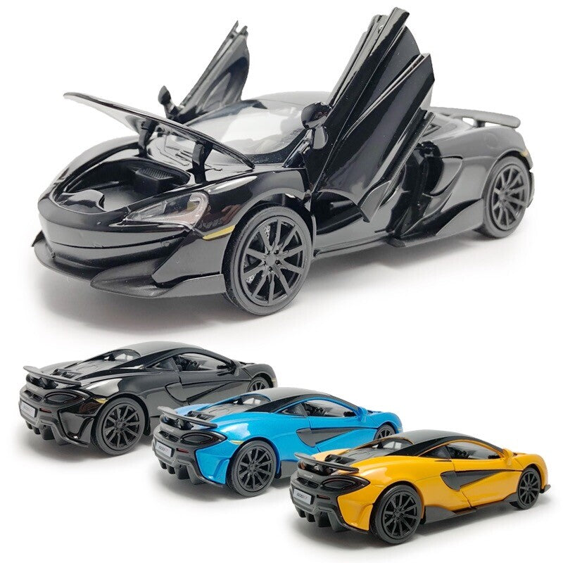 1/32 McLaren 600LT Model Car Alloy Diecast Toy Vehicle Toys for Boys Kids Gifts