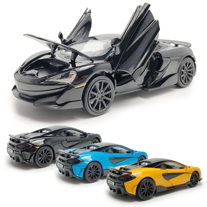 1/32 McLaren 600LT Model Car Alloy Diecast Toy Vehicle Toys for Boys Kids Gifts