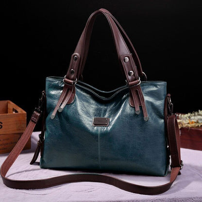 Tote Bag Women Handbags Soft Leather Shoulder Bags Hand Bag Ladies