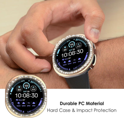 5-Pack Bling Case Compatible with Samsung Galaxy Watch 8 44Mm Smartwatch, Crysta