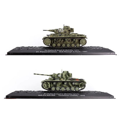 IXO 1:72 III G Medium Tank Ornament Battle Tank Finished Ornament Alloy Model