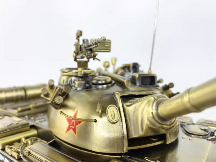 1:30 35CM CHINESE TYPE 88 Main Battle Tank & Stand Diecast Military Armor Model