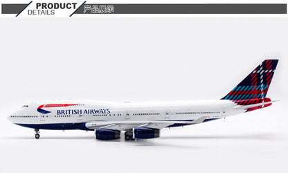 1:200 ARD-Models British Airways Boeing 747-400 Diecast Aircraft Model G-BNLI