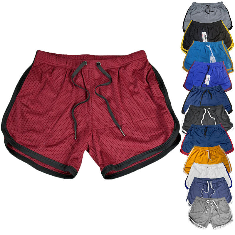 Men's Running Shorts Sports Fitness Short Pants Quick Dry Gym Shorts