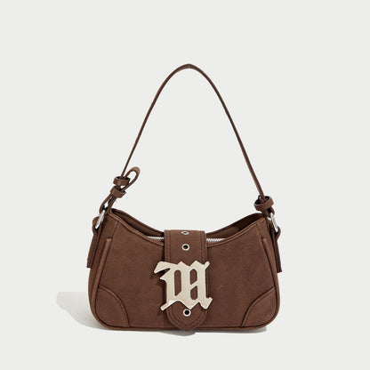 Underarm Bags Shoulder Messenger Bag Handbag Faux Suede Crossbody Vintage Purses