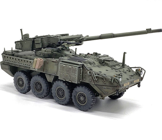 1:72 US Army Stryker Infantry Fighting Vehicle M1128 Artillery Model Collection