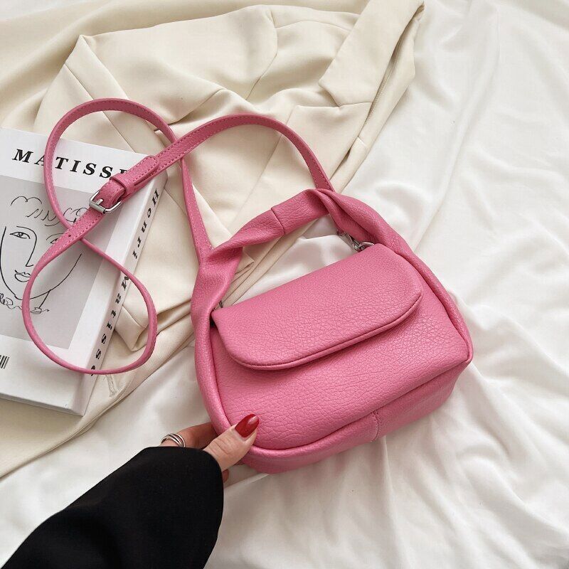 Top Handle Tote Cute Crossbody Bags Women PU Leather Shoulder Handbags