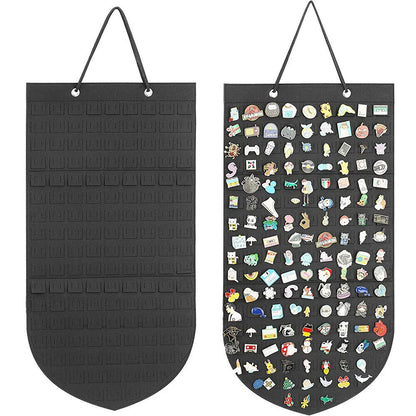 Hanging Brooch Pins Organizers Velvet Badges Buttons Lapel Board Storage Display