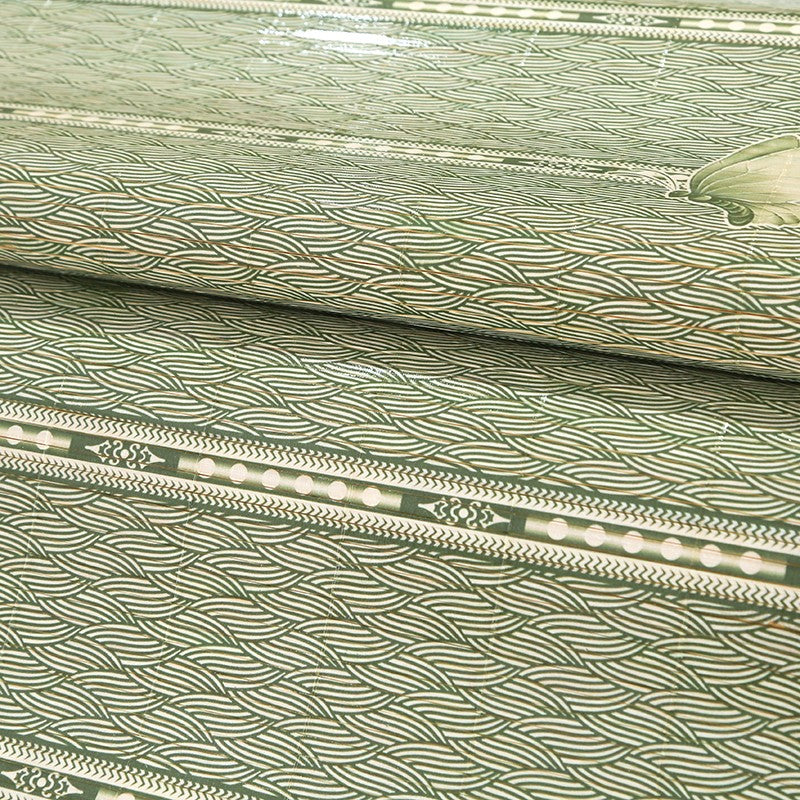 Bamboo Bed Mat Summer Accessories Folding Double Faces Bamboo & Rattan Mugwort