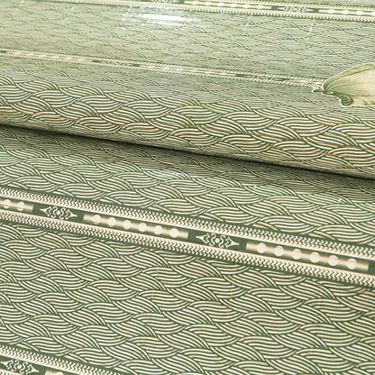 Bamboo Bed Mat Summer Accessories Folding Double Faces Bamboo & Rattan Mugwort