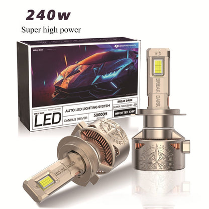 2-piece set of automotive high spotlight LED lights with 240W and 30 cores