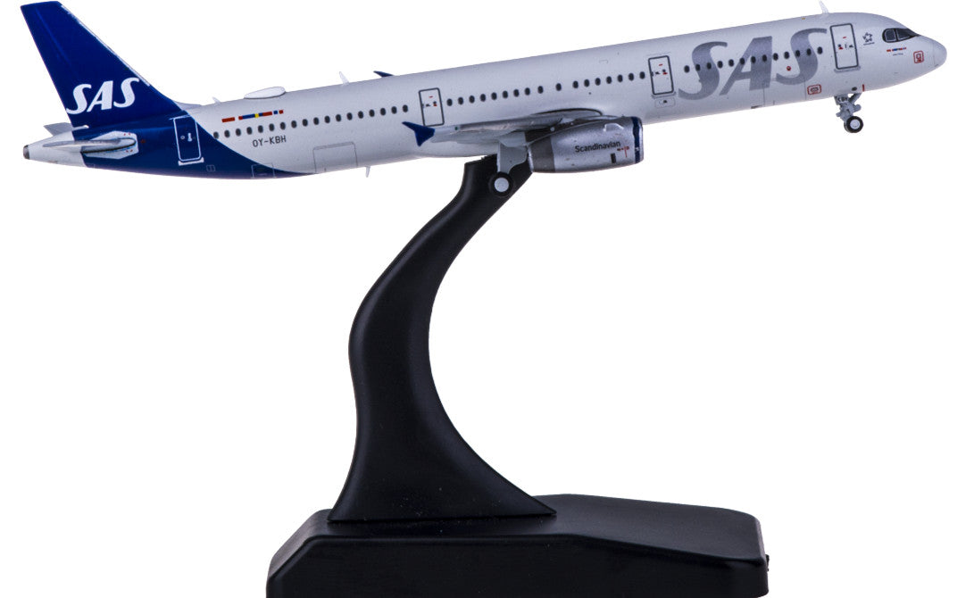 1:400 JC Wings SAS AIRBUS A321 Passenger Airplane Diecast Aircraft Plane Model