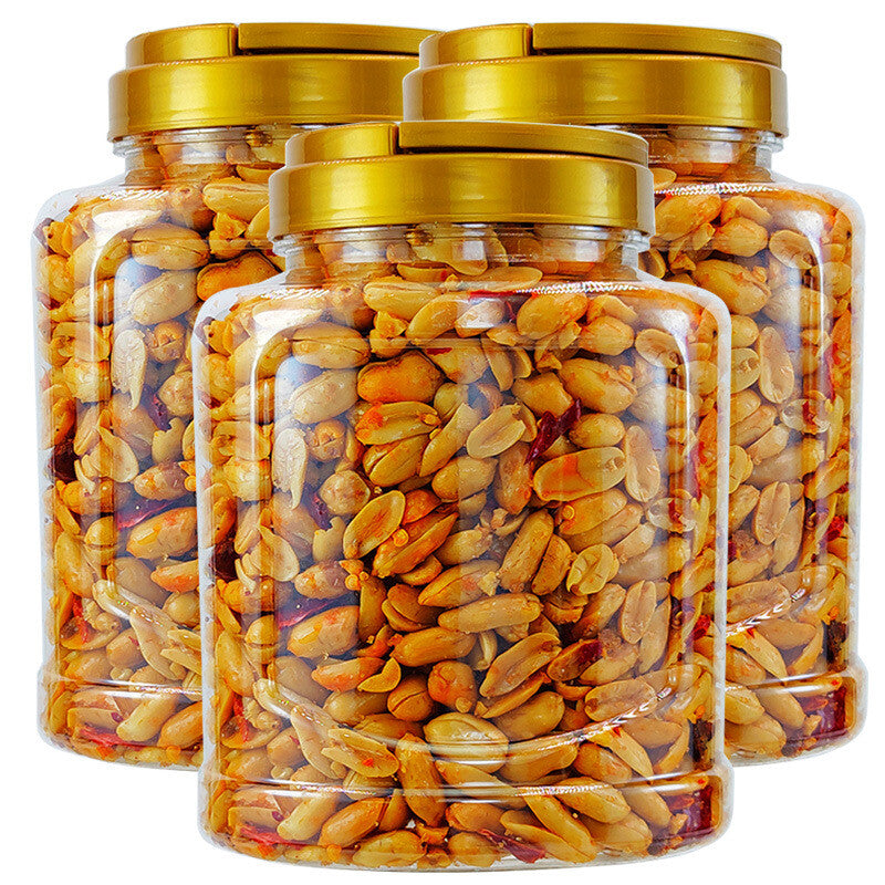 Spicy Peanuts Fried Spicy Crispy Peanut Snacks - 250g/500g Canned HELLOYOUNG
