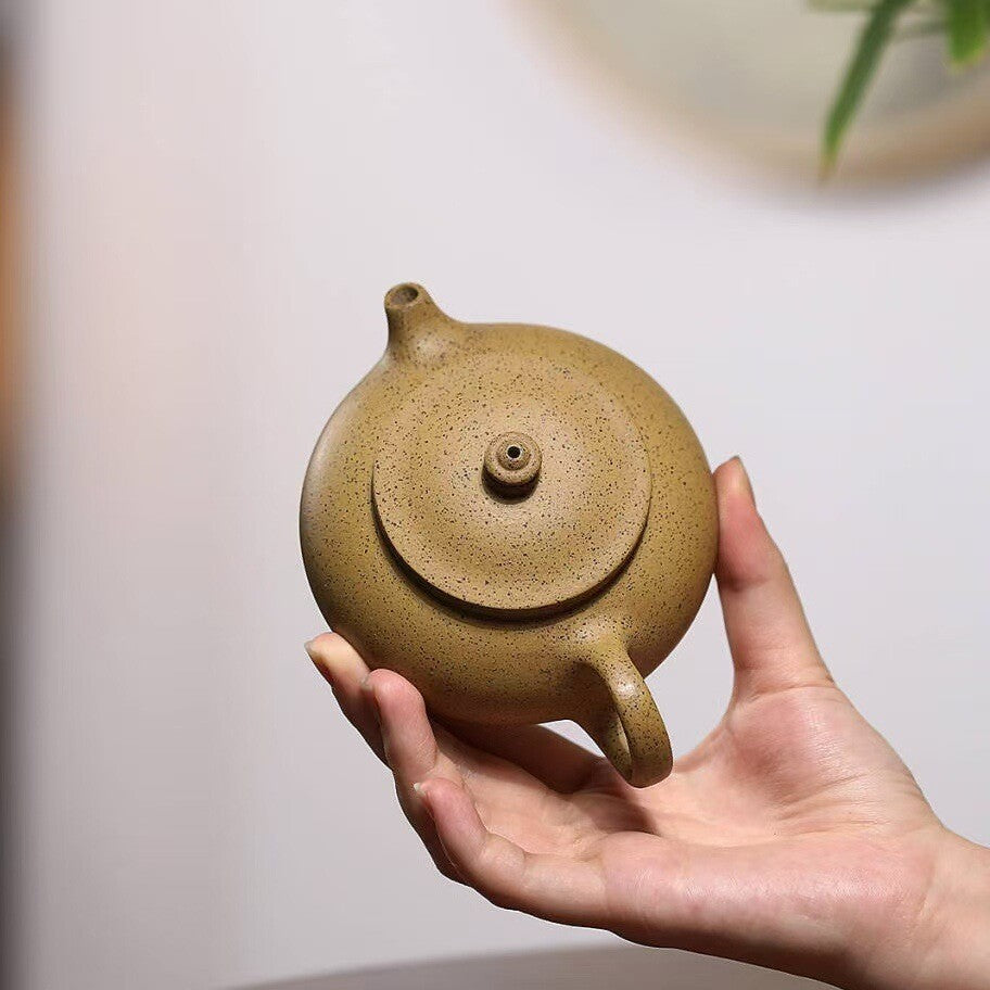 180ml Chinese Tea Pot Original Ore Real Yixing Zisha Duan Clay Marked Pot 7 Hole