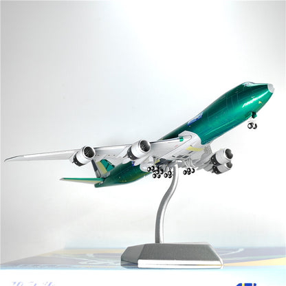 1:400 HX Model ATLAS AIR BOEING B747-8F Aircraft Airplane Diecast Plane Model