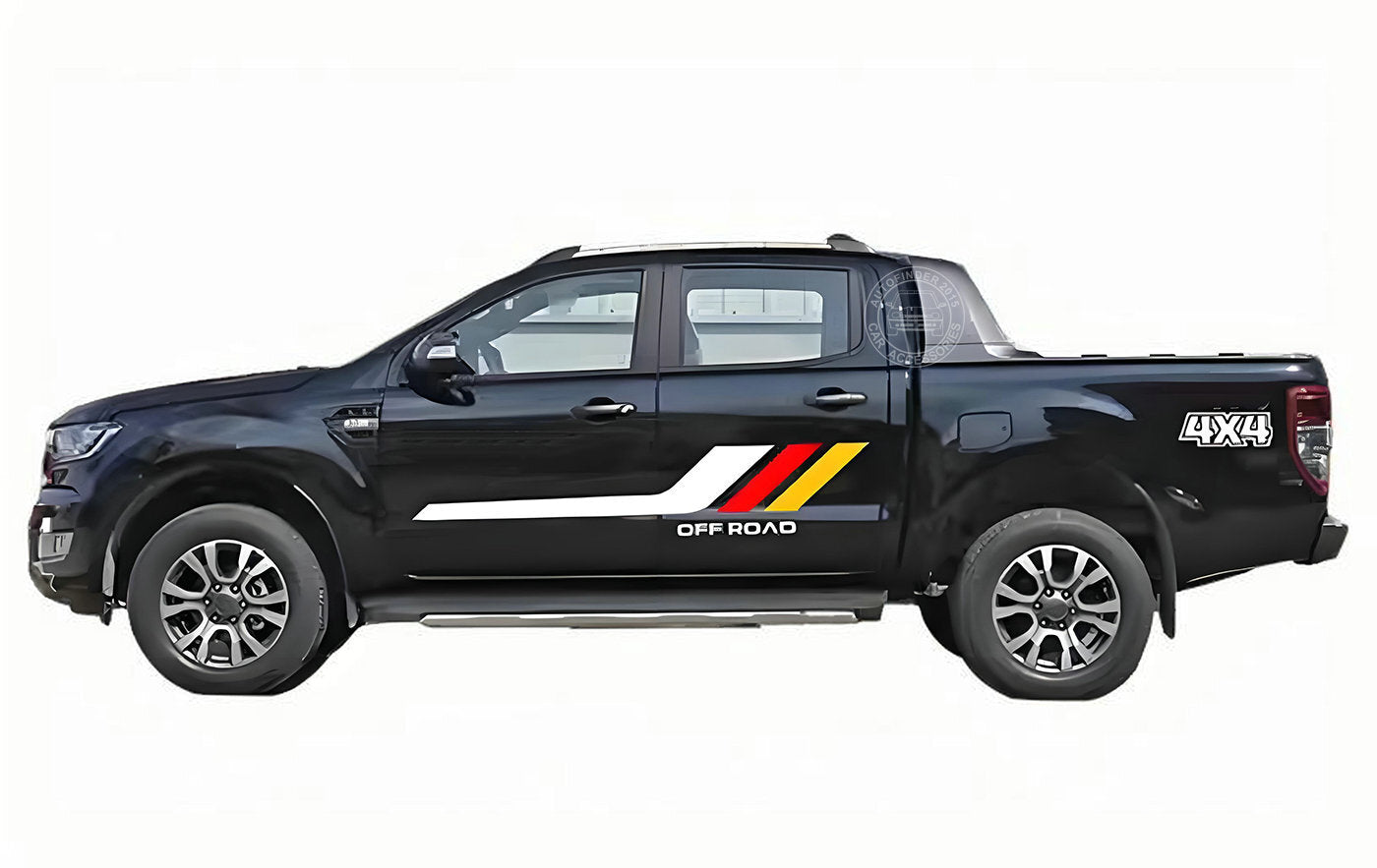 Graphic Racing Stripe Side Door Sticker For All Models 4x4 Off Road Decal Vinyl