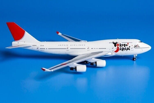 1:400 Phoenix JAPAN AIRLINES BOEING 747-400 Passenger Airplane Diecast Model