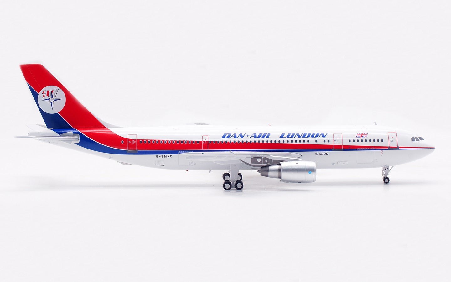1:200 InFlight DAN AIR LONDON A300B4-200 Airplane Diecast Aircraft Model