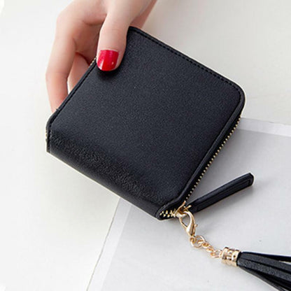 Lady Wallet Mini Handbag Female Money Wallets Leather Women's Purses Coin Clamps