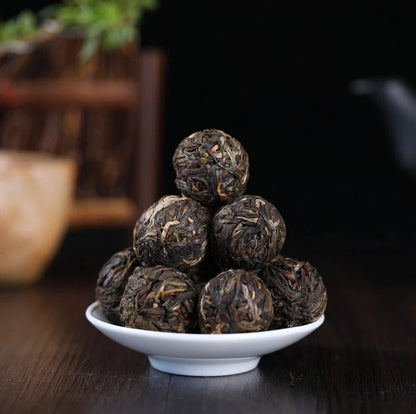 1000g Handmade pearl YiWu puerh tea mini Raw pu-erh puerh tuo Uncooked puerh tea