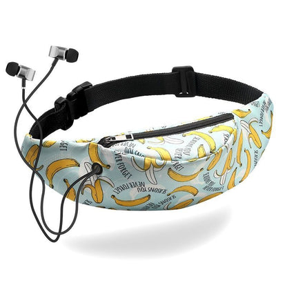 Women Waist Bag Waterproof Canvas Belt Bag Fanny Pack Sling Bags Phone Pouch 1PC