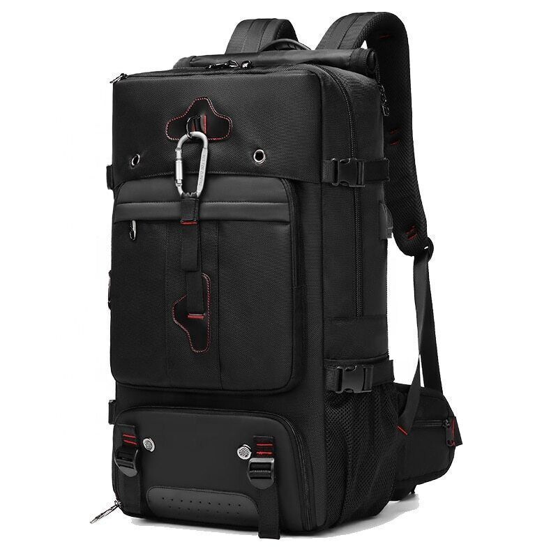 New Men's Travel Bag Backpack Luggage Bag Hiking Outdoor Mountaineering Bag