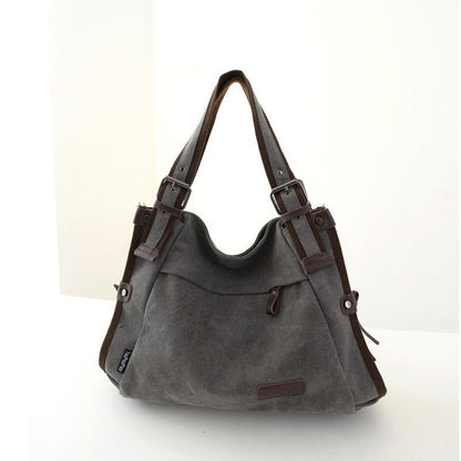 Canvas Shoulder Bags Handbags Messenger Top-handle Bag Shopping Travel Crossbody