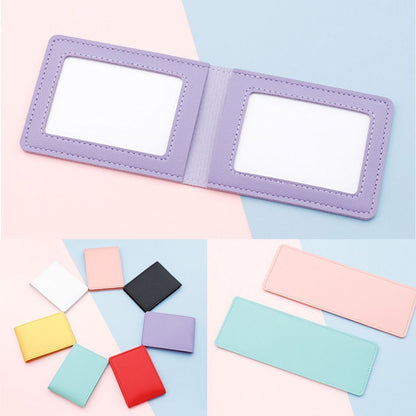 Card Holder Synthetic Leather Organizer Bag 10.8*7.7*1 CM Case White/Yellow/Red