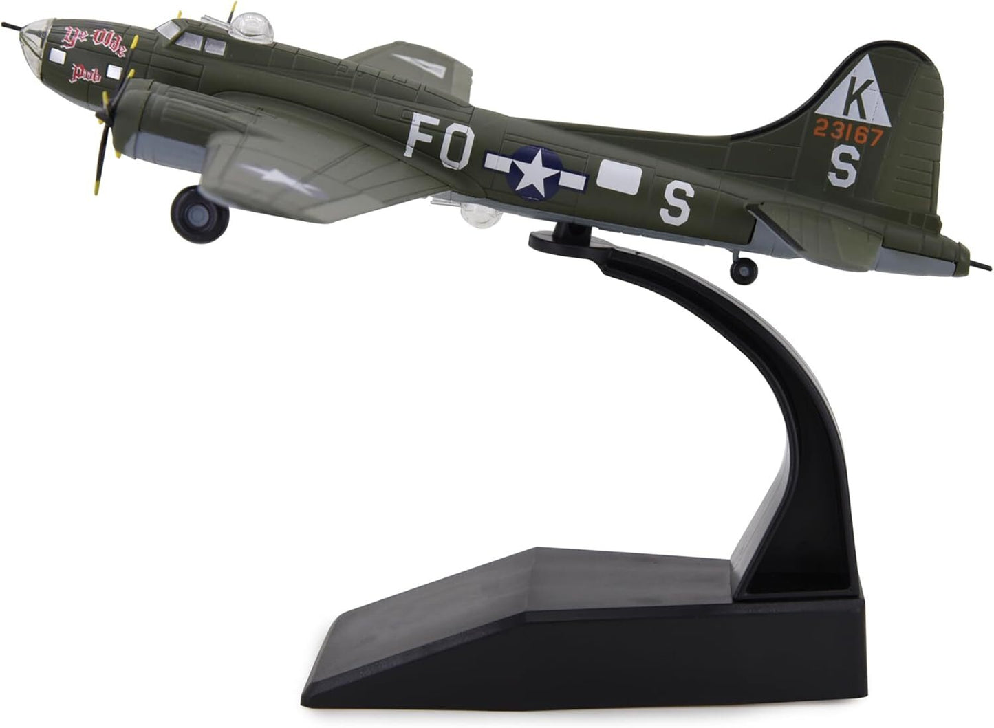 1:144 B-17F Flying Fortress Bomber Metal Plane Model Military Airplane Model