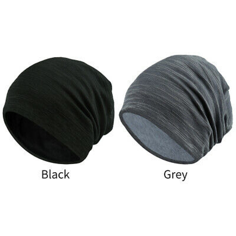 Baggy Men Hat Bonnet Thin Stretch Breathable Gift Summer Slouch Solid Beanie Cap