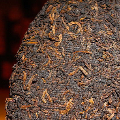 357g Yunnan Pu'er Tea Ripe Tea Cake Lao Banzhang Ripe Tea Cake