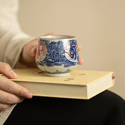 1 Pc Chinese Ceramic Tea Cup Handmade Teacup Tea Bowl Cup Tea Set Accessories