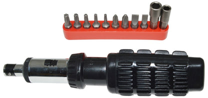 Computer Repair and Upgrade Toolkit with Ratcheting Screwdriver and IC Inserter