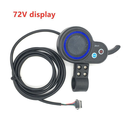 60v / 72v 45a Controller For Dual Motor 3200-7000w Scooter Display Accelerator