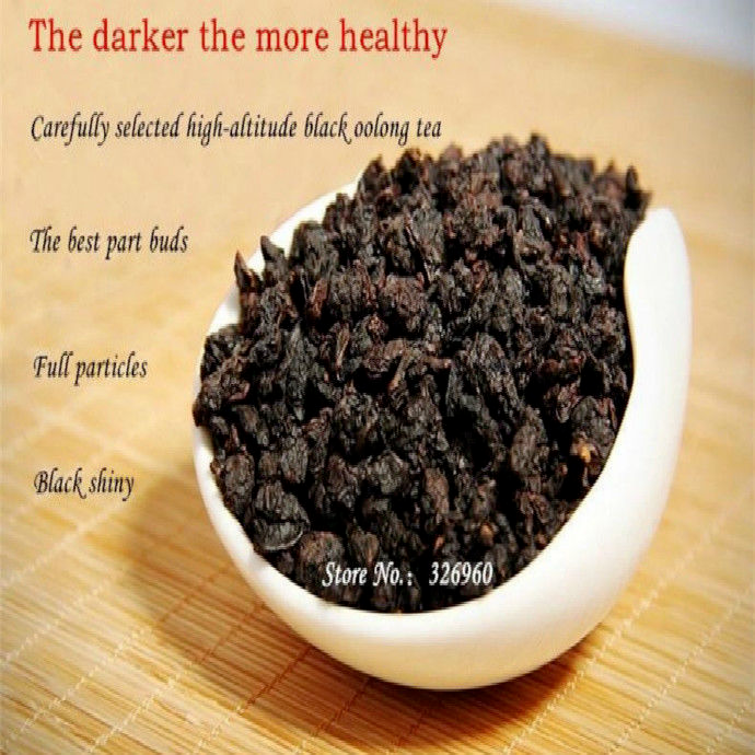 Tieguanyin Tea 50g AAAAA Black Oolong Tea Natural Black Tie guan yin Red Tea 黑乌龙