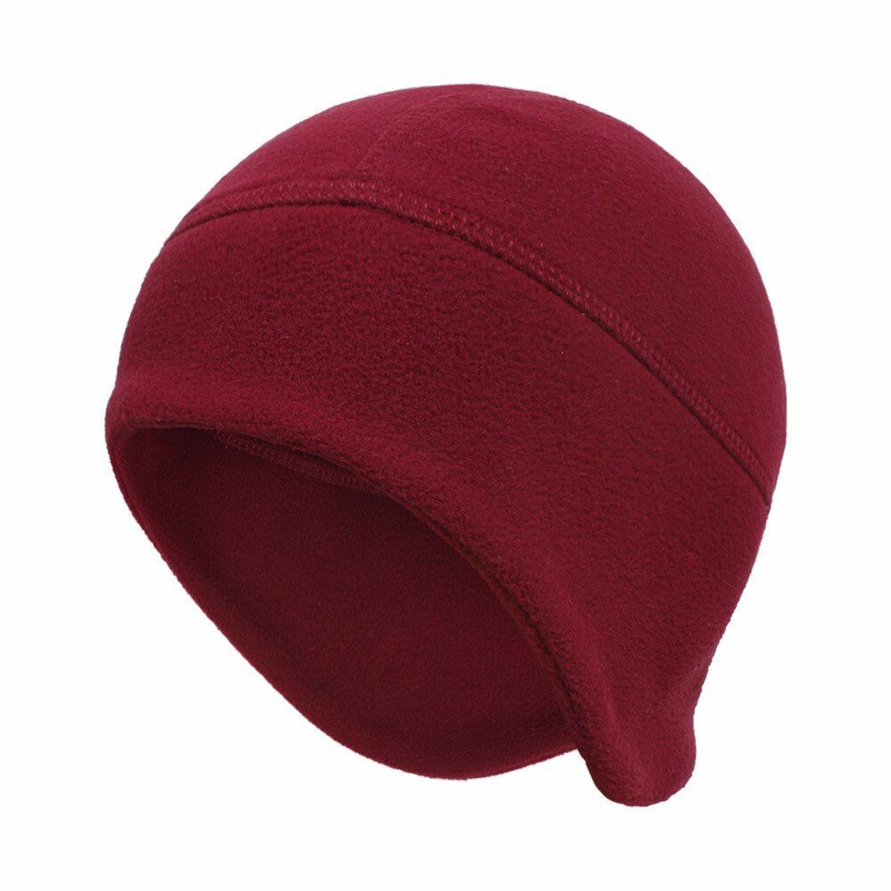 Polar Fleece Cap Winter Warm Outdoor Sport Skiing Cycling Windproof Soft Beanie
