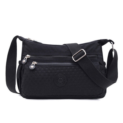 Women's Crossbody Bag Nylon Shoulder Bags Top-handle Ladies Handbag Travel Tote