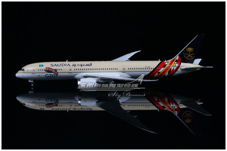 1:400 JC Wings SAUDI BOEING 787-9 Passenger Airplane Diecast Aircraft Model