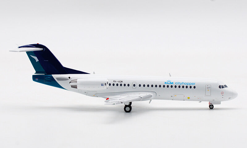 1:200 JC Wings KLM cityhopper Fokker70 Passenger Airplane Diecast Aircraft Model