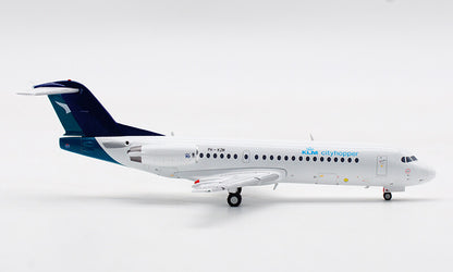 1:200 JC Wings KLM cityhopper Fokker70 Passenger Airplane Diecast Aircraft Model