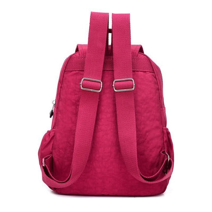 Waterproof Nylon Backpacks School Bags Large Traveling Leisure Nylon Zipper 1 PC