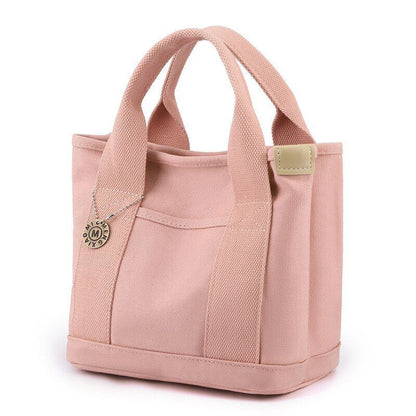 Canvas Bag Handbag Ladies Shopping Bag Wallet Purse Pouch Polyester Shoulder Bag